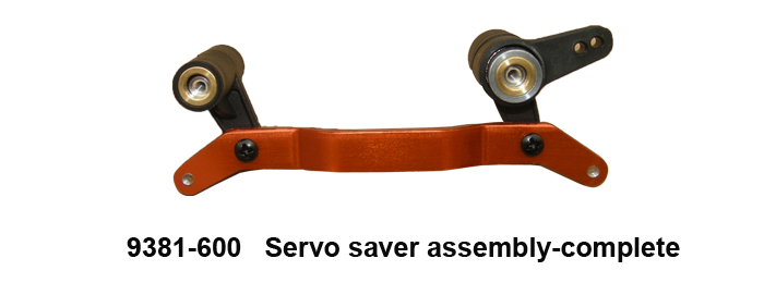 9381-600 Servo saver assembly-complete